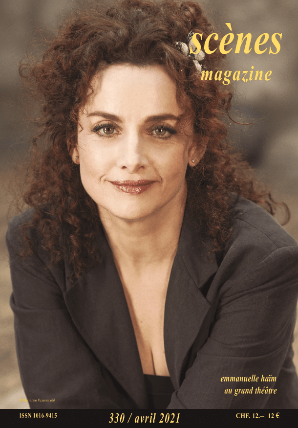 scenes_magazine_couverture_avril_2021_ Scènes Magazine couverture mars 2021