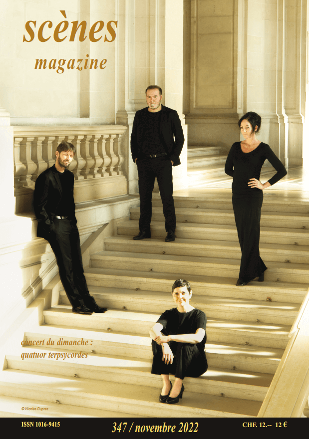 scenes_magazine_347_novembre_2022_couverture Scenes Magazine 346 Octobre 2022 Couverture