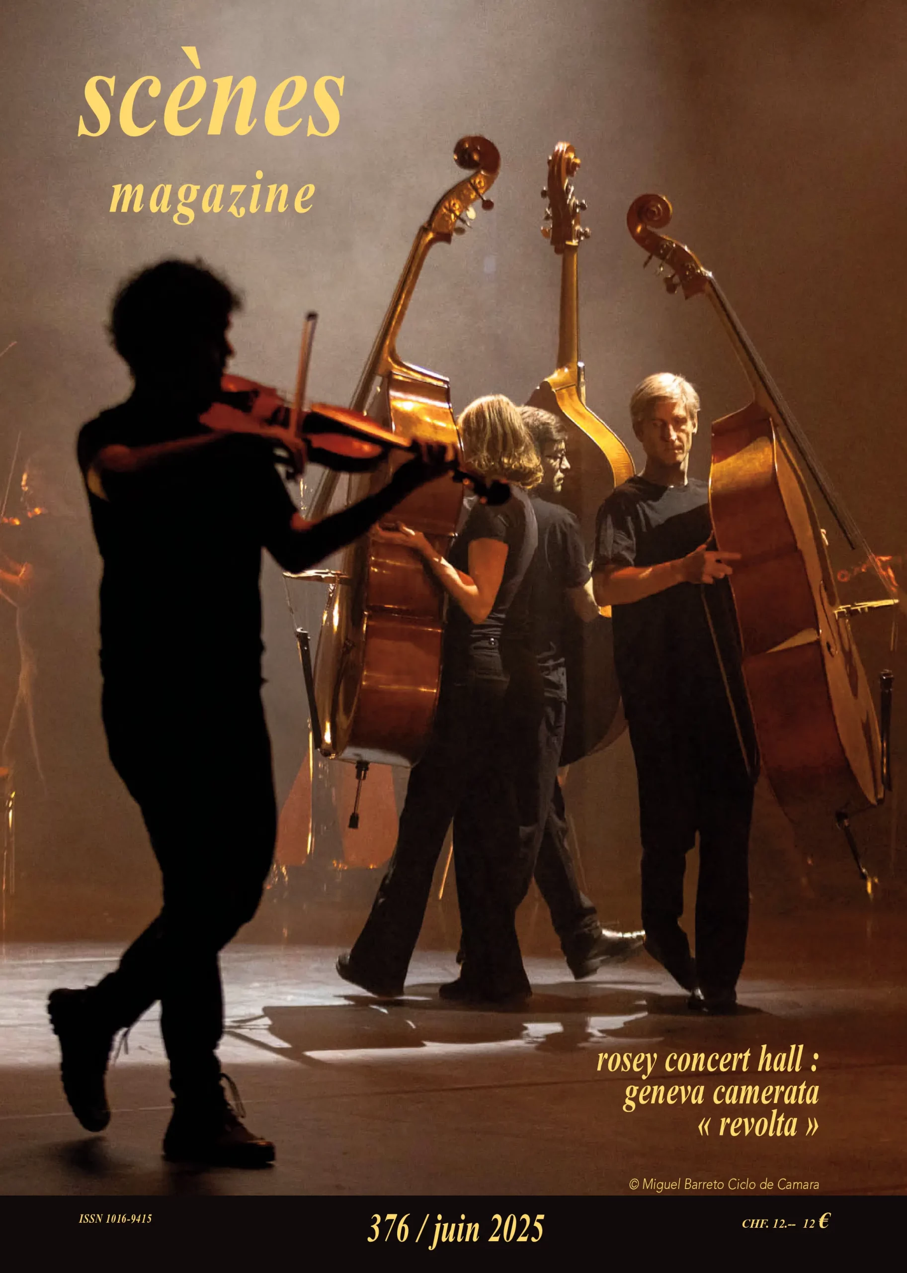 scenes_magazine_376_juin_2025_couverture Couverture de Scènes Magazine Avril 2025