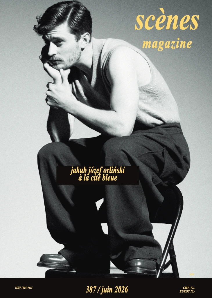 Couverture de Scènes Magazine Avril 2025